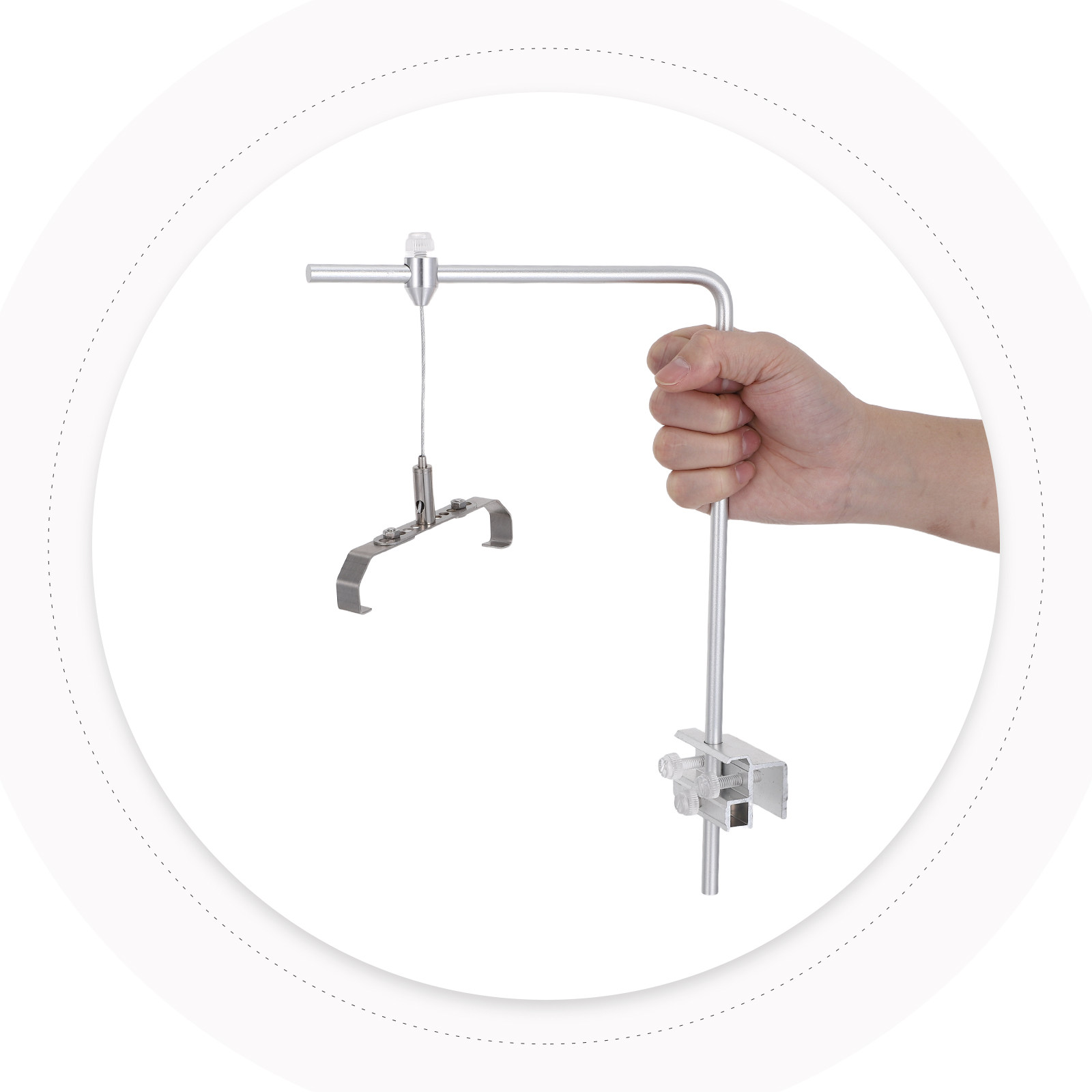 Aquarium Plant Holder - 1 пара регулируемых подставок для аквариумных
