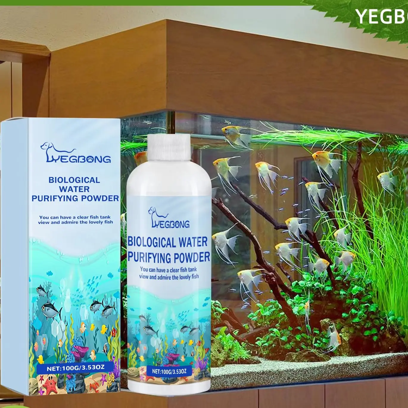 Порошок для контроля водоросле – обзор и цена Planted Aquarium Algae Control