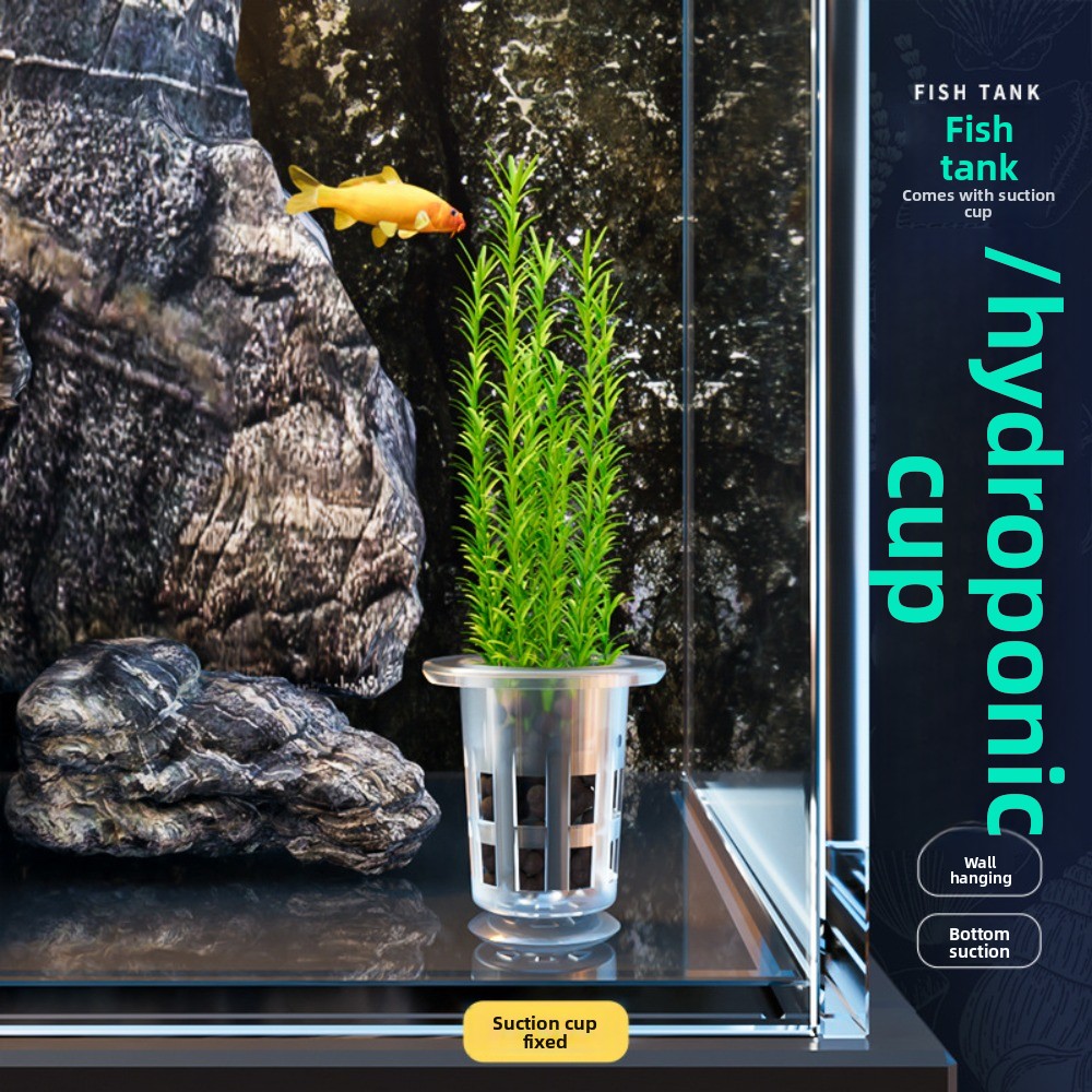 10 шт. прозрачных пластиковых  – обзор и цена Plant Aquarium Pot