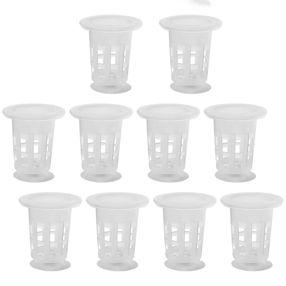 10 шт. прозрачных пластиковых  – обзор и цена Plant Aquarium Pot