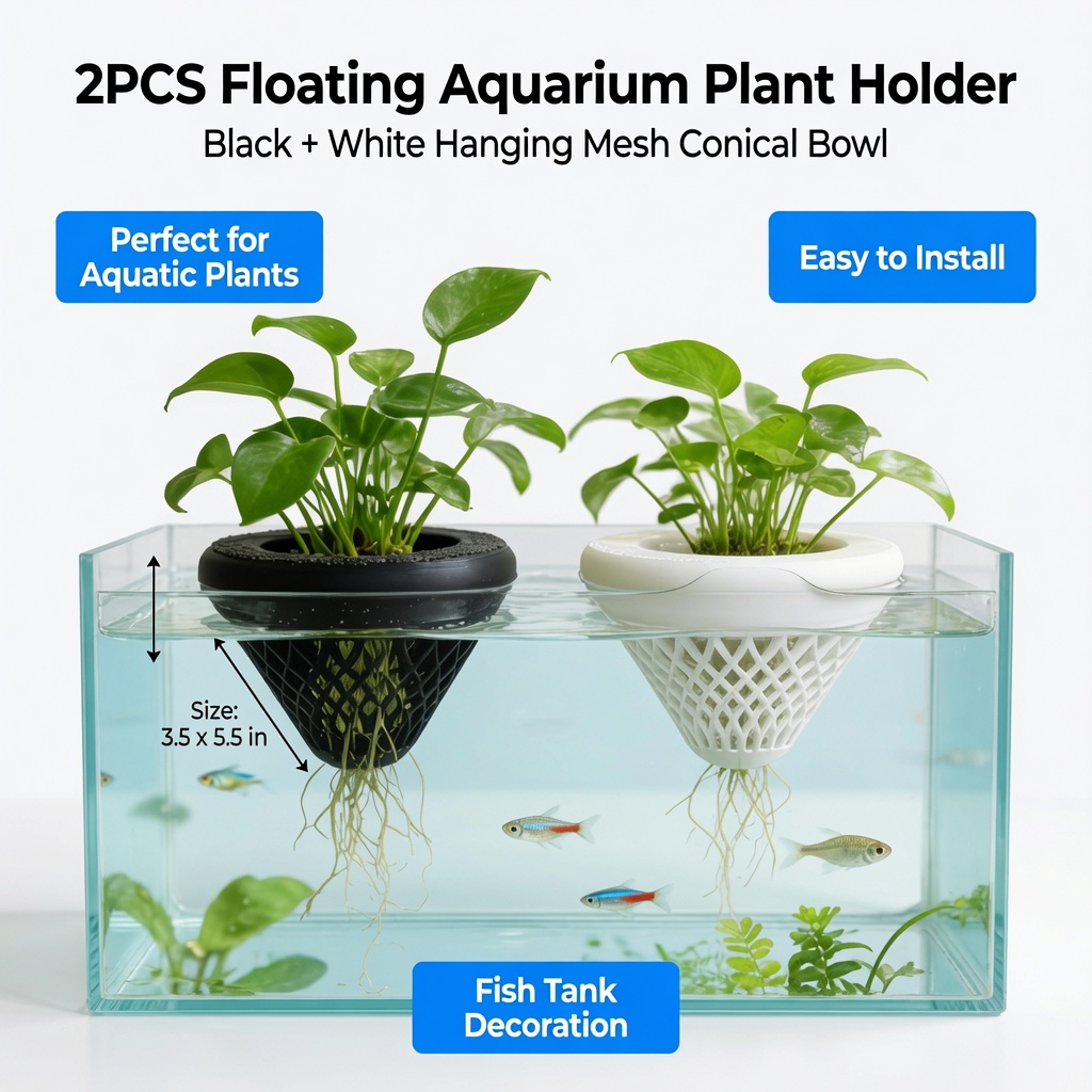 2 шт. плавающих держателей для – обзор и цена Aquarium Plants Live