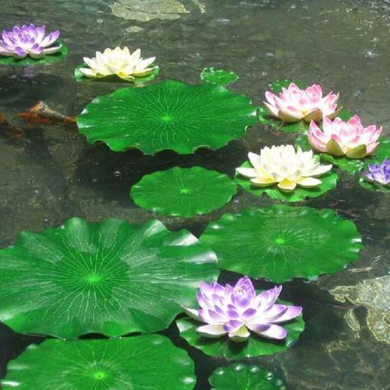 Искусственные листья лотоса 20 – обзор и цена Aquarium Plant Substrate