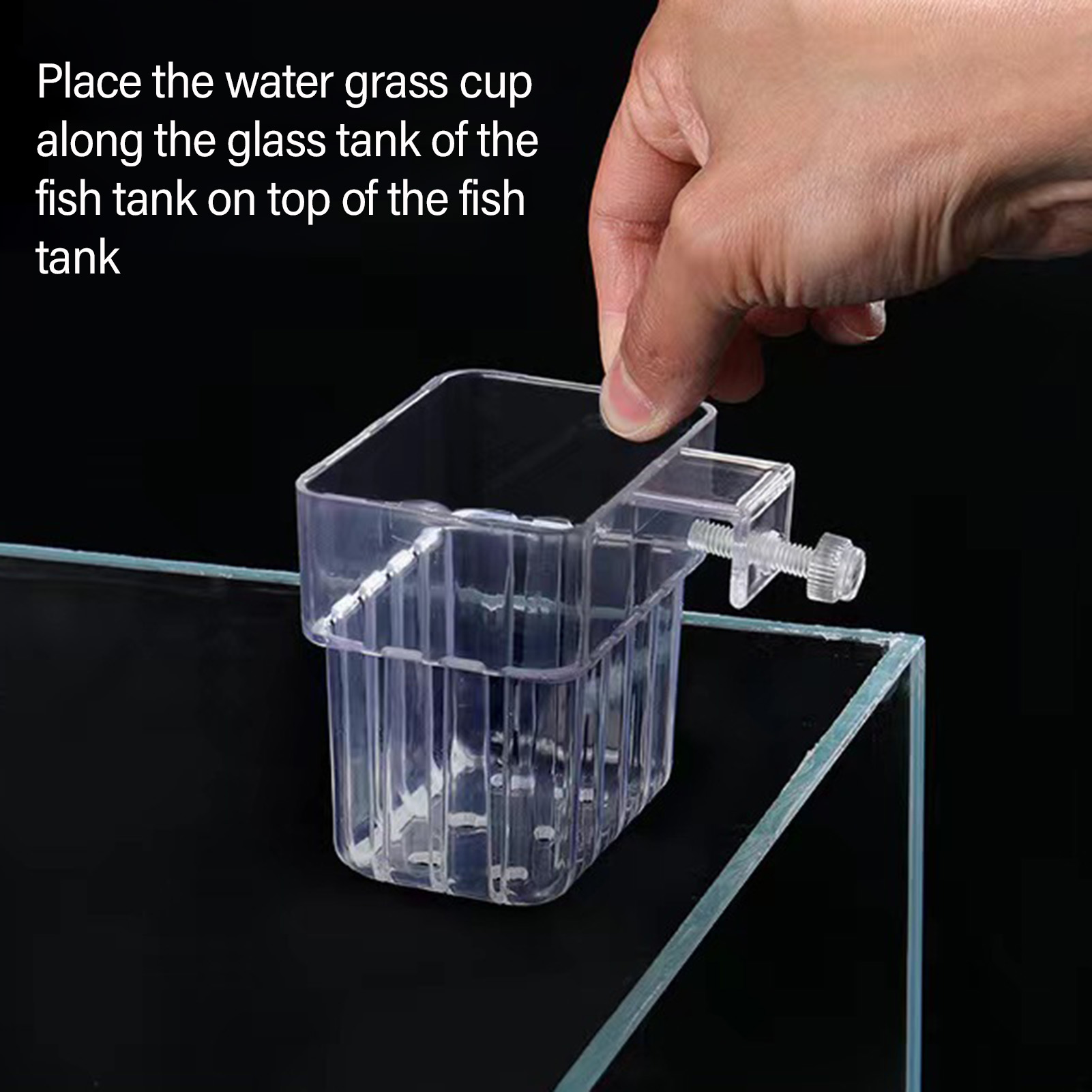 Прозрачная акриловая подставка – обзор и цена Aquarium Plant Holder