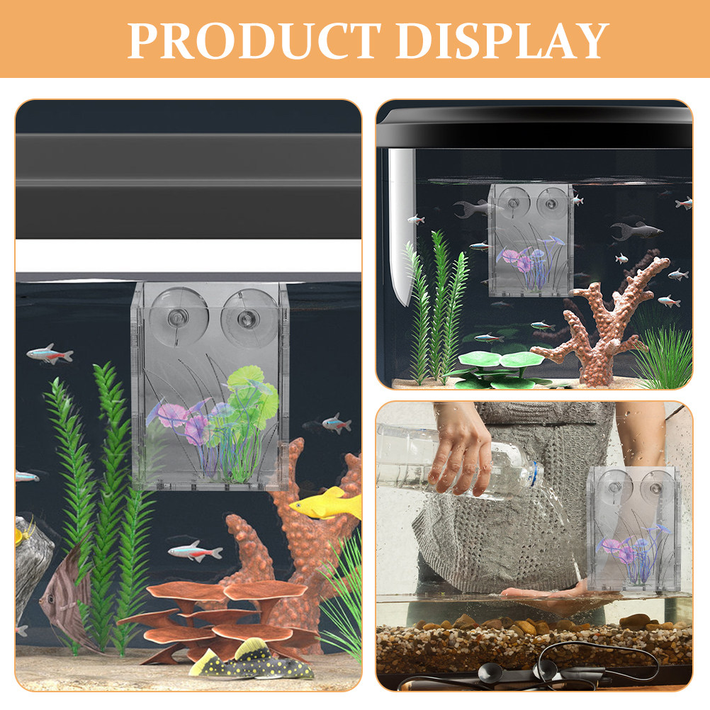3 шт. прозрачных подвесных дер – обзор и цена Aquarium Plant Holder
