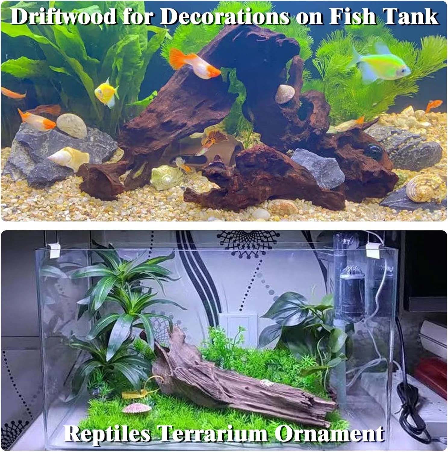 15-20 см, 1 шт. Натуральная ко – обзор и цена Aquarium Driftwood