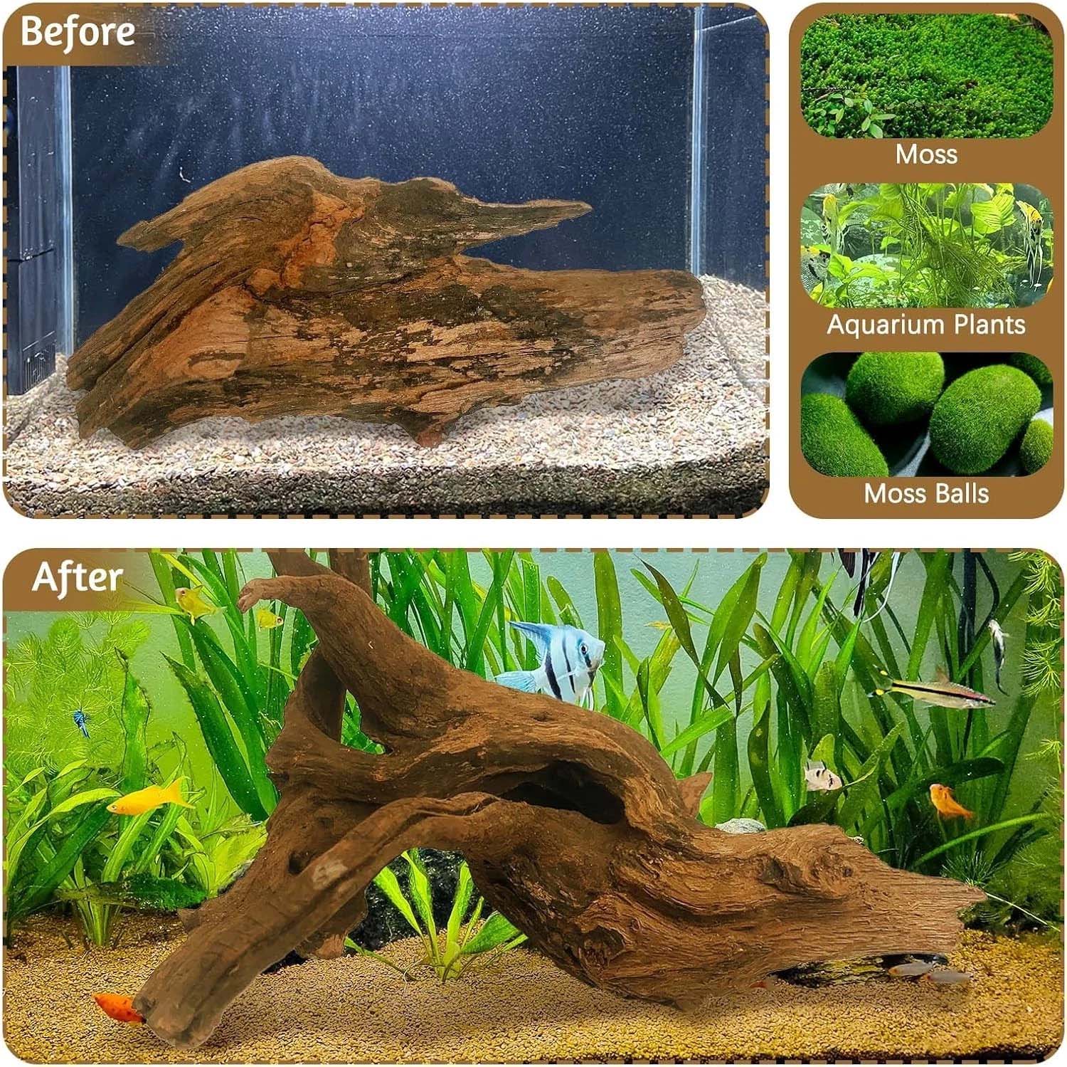 15-20 см, 1 шт. Натуральная ко – обзор и цена Aquarium Driftwood